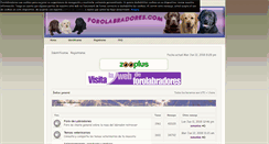 Desktop Screenshot of forolabradores.com